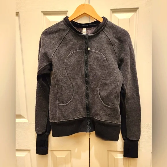 🔥RARE -Lululemon Scuba Hoodie 🌟Detachable Hood🌟 Size-6 - NWOT 🍋🔥 - Picture 9 of 12